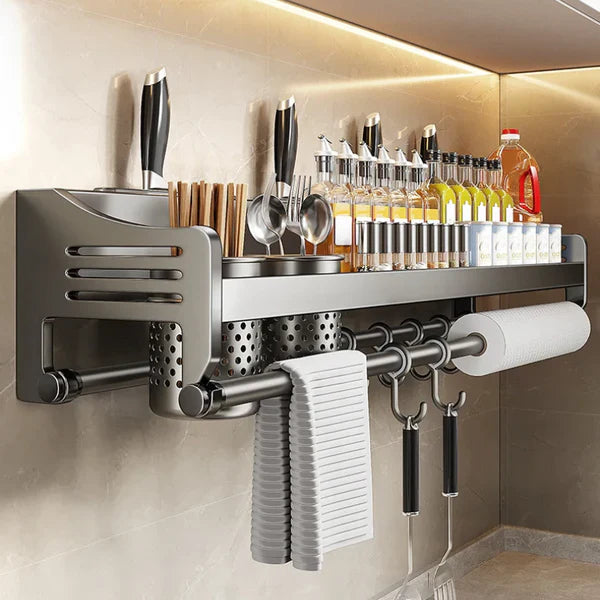 Rack Organizador de Utensílios Para Cozinha Multifuncional