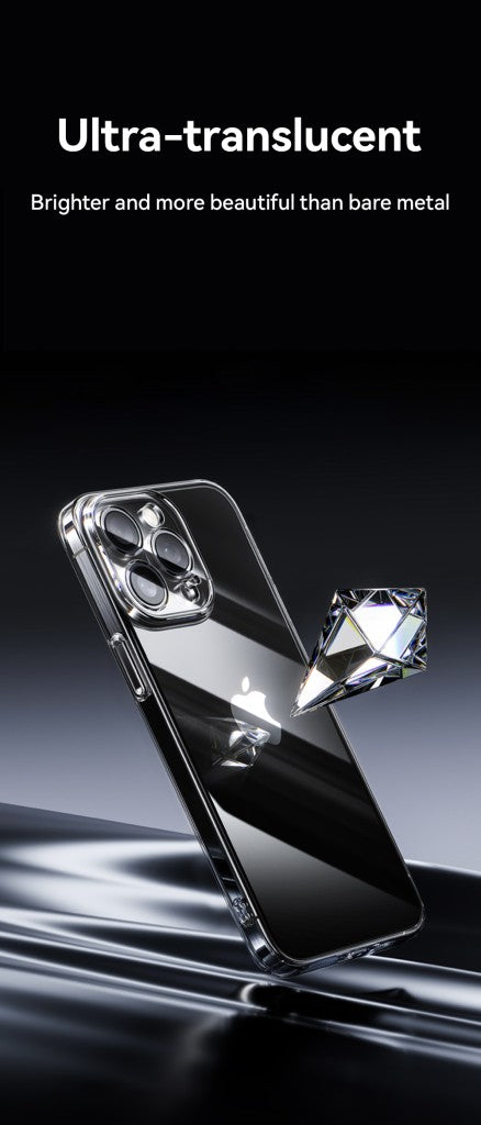 JOYROOM - Capa para Iphone do 15 ao 16 pro max - Cristal transparente