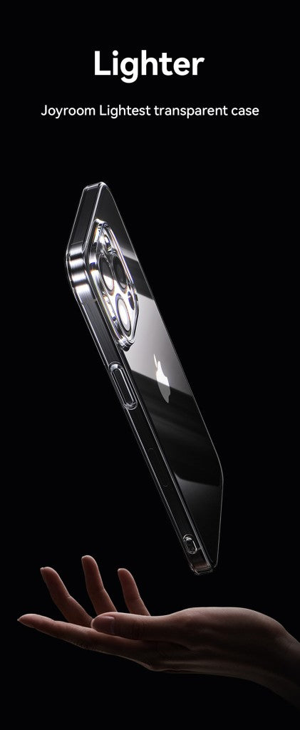 JOYROOM - Capa para Iphone do 15 ao 16 pro max - Cristal transparente