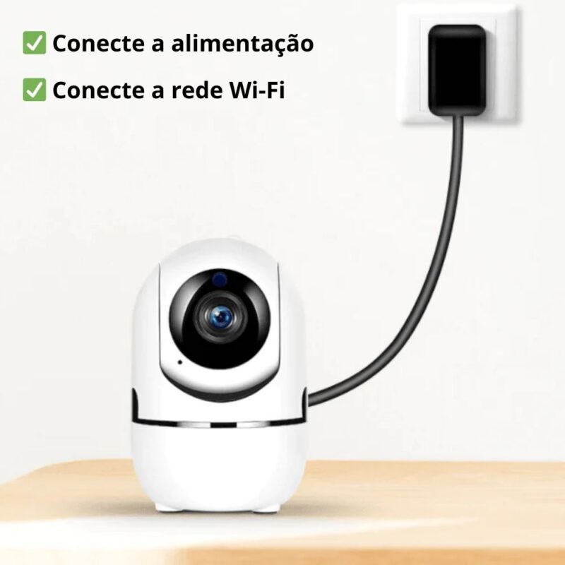 Babá Eletrônica Câmera WiFi Com Visão Noturna