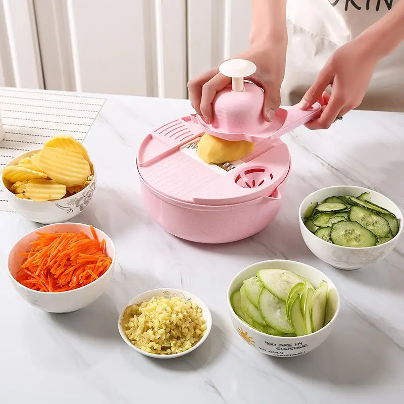 Cortador Multifuncional de Legumes Slicer 12 em 1