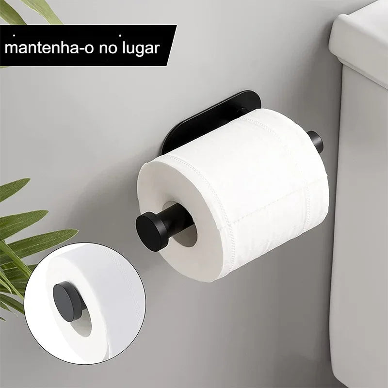 Suporte Organizador para Papel Higiênico e Toalha | Moderno e Prático