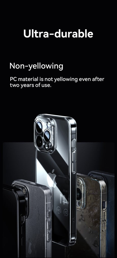 JOYROOM - Capa para Iphone do 15 ao 16 pro max - Cristal transparente